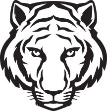 Tiger Face Coloring Page
