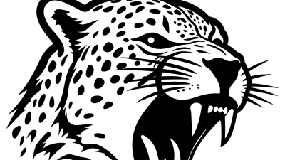 Realistic Cheetah Face Coloring Page