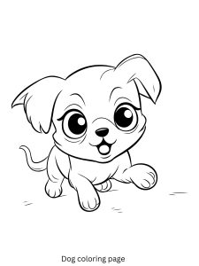 Pup Coloring Page