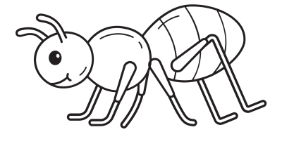 Ant Pictures To Color Online