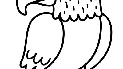 Bald Eagle Coloring Pages For Preschoolers