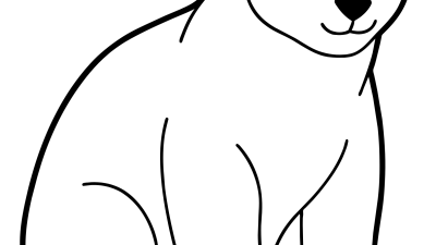 Bear Coloring Pages For Preschoolers