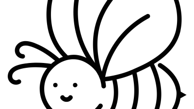 Bee Coloring Pages For Toddlers