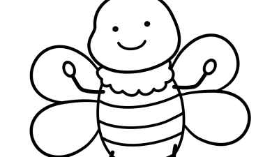 Bee Coloring Pages Printable