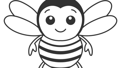 Honey Bee Coloring Pages