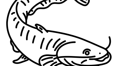 Realistic Catfish Coloring Pages