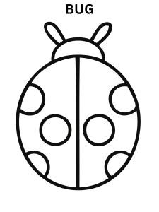 Bug Coloring Pages For Toddlers