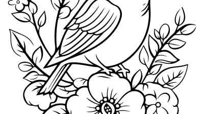 Coloring Pages Of Birds For Adults