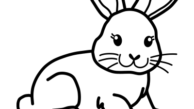 Free Printable Bunny Coloring Pages