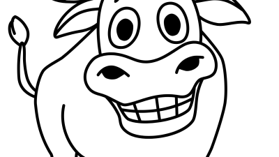 Funny Buffalo Coloring Pages