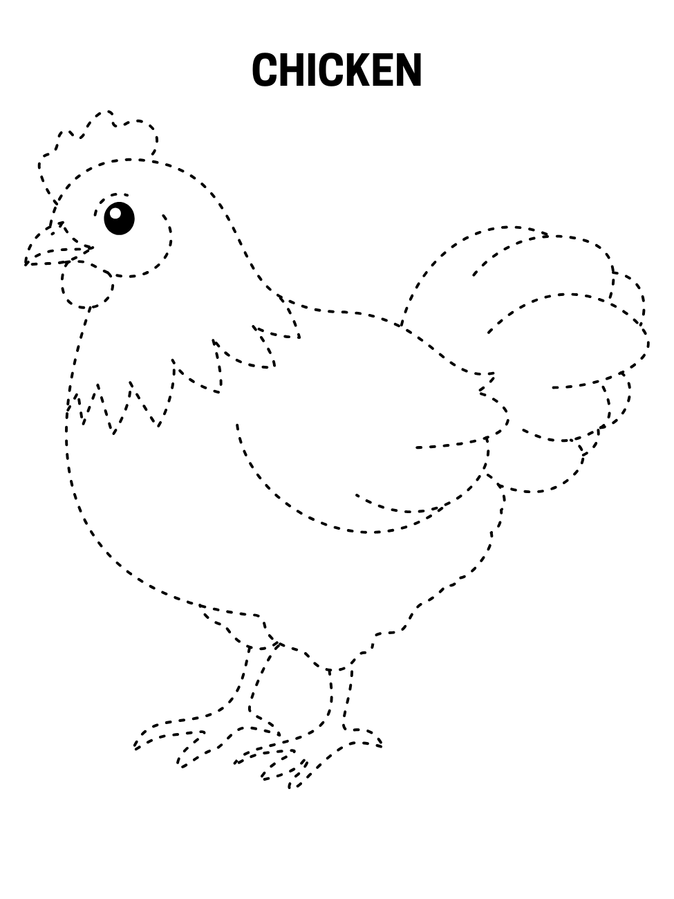 Connect the dots chicken online